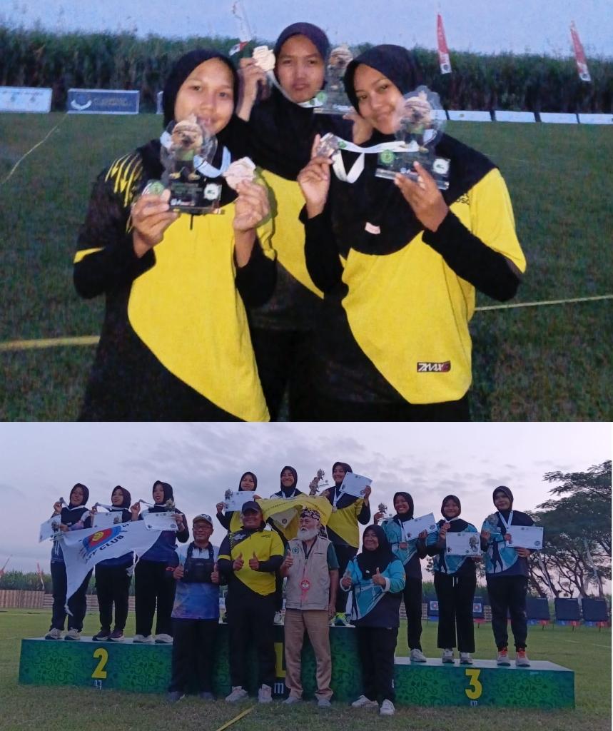 Bondowoso Hentak Jatim Series, Tim Panahan Putri Rebut Emas di Kediri