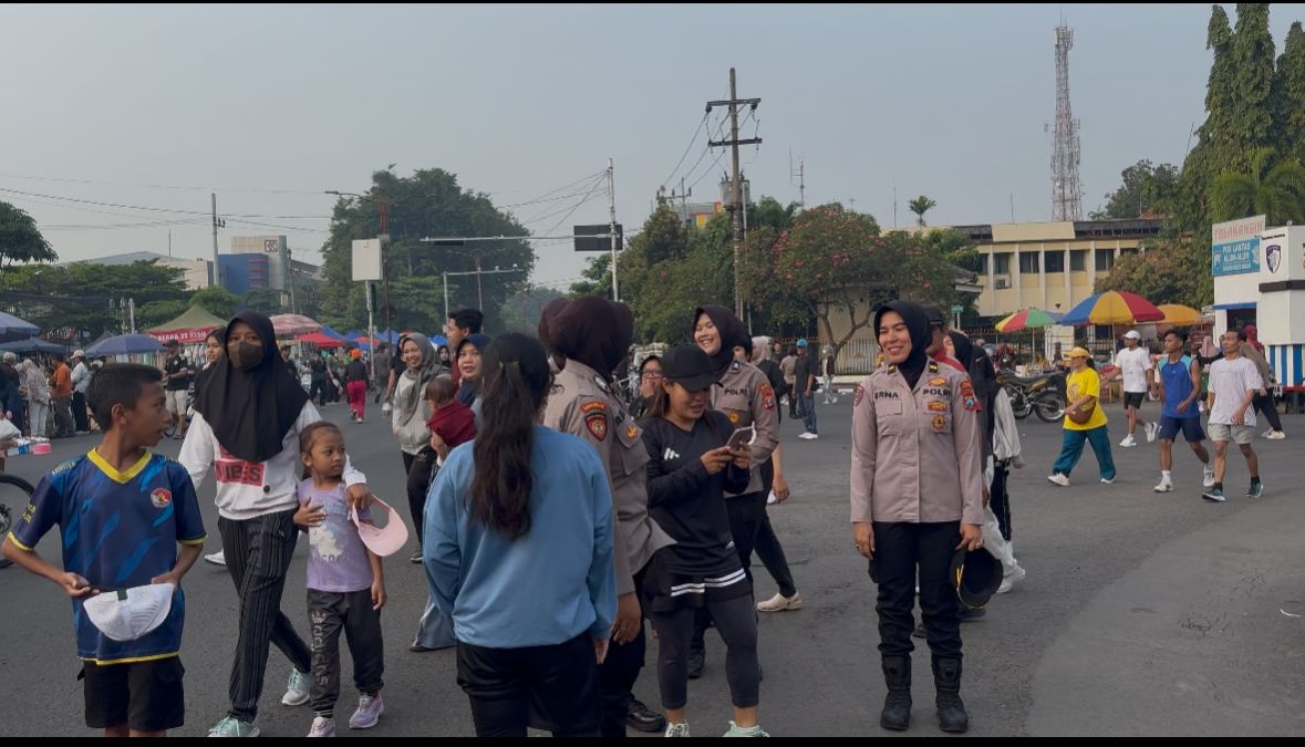Harkamtibmas, Polresta Sidoarjo Maksimalkan Patroli Polwan Jenggala Presisi